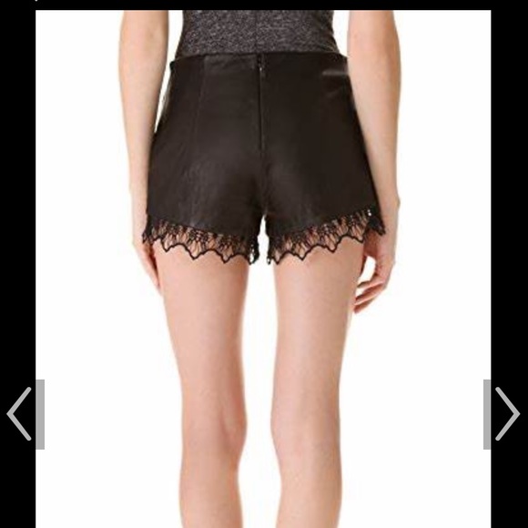 Rag and bone leather shorts - Picture 3 of 5